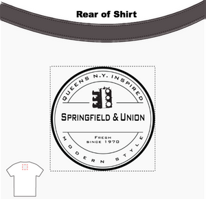 Unisex Hand Drawn Bank Ringer T-Shirt