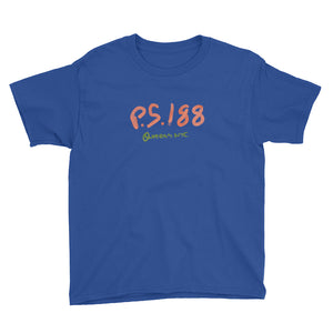 P.S. 188 Finger Paint - Youth Short Sleeve T-Shirt