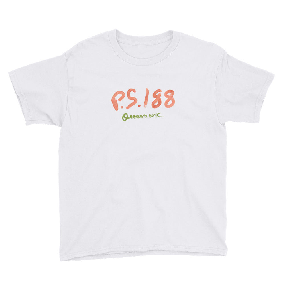 P.S. 188 Finger Paint - Youth Short Sleeve T-Shirt